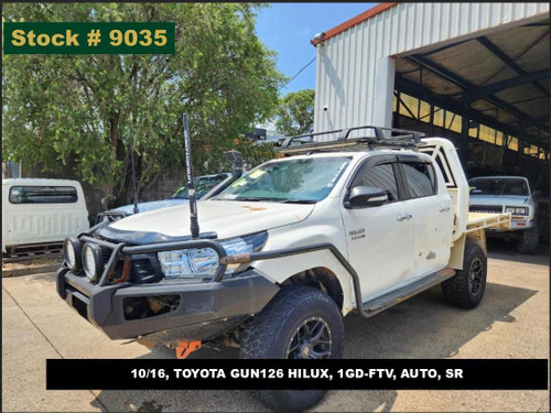 9035 - 10/16, TOYOTA GUN126 HILUX, 1GD-FTV, AUTO, SR