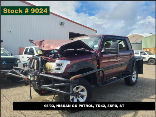 9024 - 05/03, NISSAN GU PATROL, TD42, 5SPD, ST