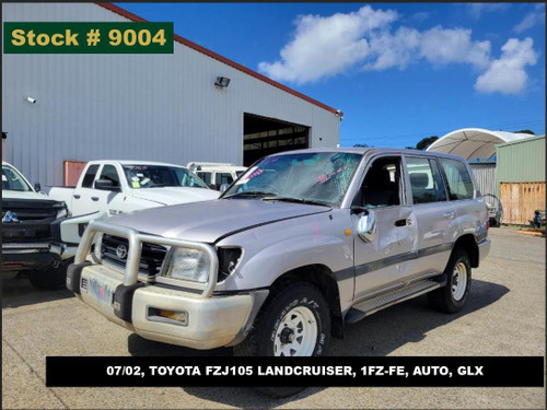 9004 - 07/02, TOYOTA FZJ105 LANDCRUISER, 1FZ-FE, AUTO, GLX