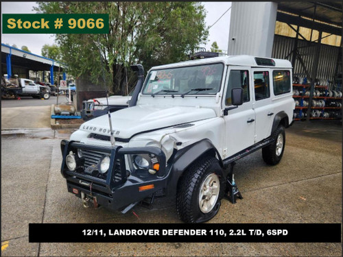 9066 - 12/11, LANDROVER DEFENDER 110, 2.2L T/D, 6SPD