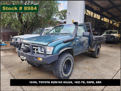 8984 - 10/99, TOYOTA KZN165 HILUX, 1KZ-TE, 5SPD, SR5