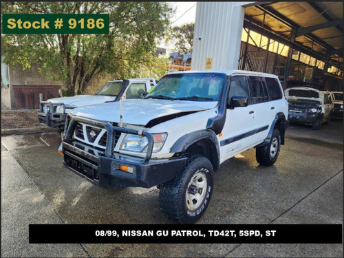 9186 - 08/99, NISSAN GU PATROL, TD42T, 5SPD, ST