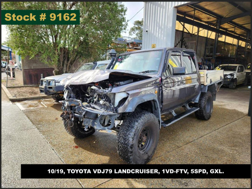 9162 - 10/19, TOYOTA VDJ79 LANDCRUISER, 1VD-FTV, 5SPD, GXL