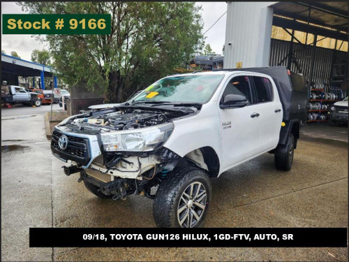 9166 - 09/18, TOYOTA GUN126 HILUX, 1GD-FTV, AUTO, SR
