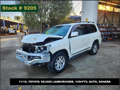 9205 - 11/15, TOYOTA VDJ200 LANDCRUISER, 1VD-FTV, AUTO, SAHARA