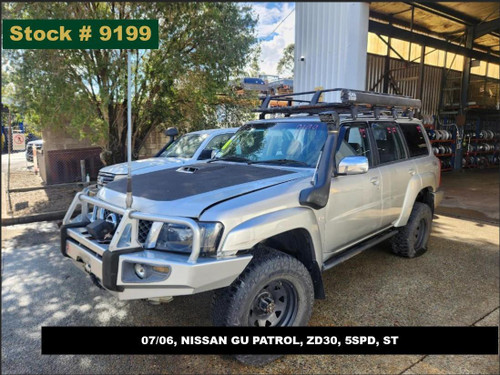 9199 - 07/06, NISSAN GU PATROL, ZD30, 5SPD, ST