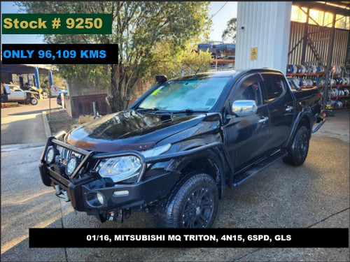 9250 - 01/16, MITSUBISHI MQ TRITON, 4N15, 6SPD, GLS