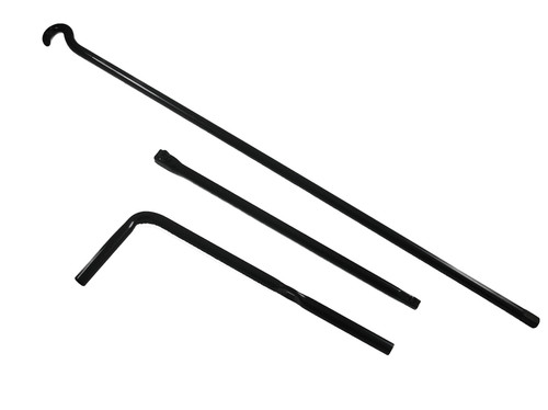 Genuine Jack Handle Set 3 Piece suitable for Hilux RN LN KZN RZN GGN GUN KUN Landcruiser 40 60 70 80