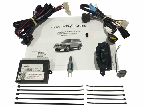 Cruise Control Kit Plug n Play suitable for GU Patrol ZD30 3.0L Di EC-NI05OE