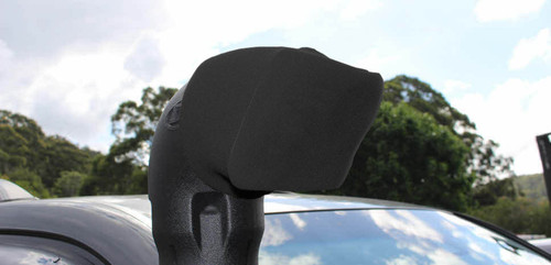 Uni Filter Large Pre Oiled Snorkel Sock Ram Head Cover - PRECLEAN44 Black