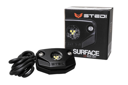 Stedi Surface 5700K LED Rock Light Single White LEDROCK-WHT-1PC