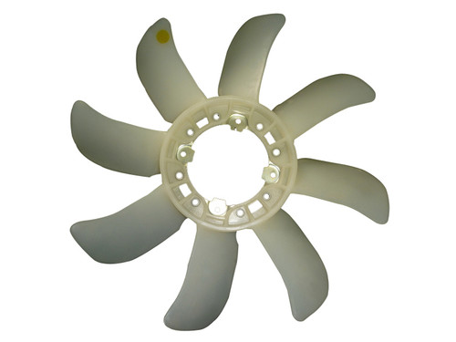 Genuine Radiator Fan Blade suitable for Landcruiser 78 79 100 105 Series HZJ HDJ Yellow Dot