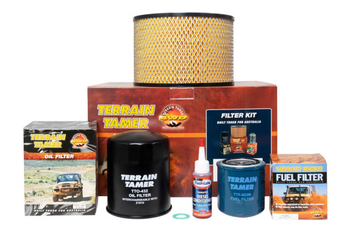 Terrain Tamer Filter Kit suitable for Landcruiser 40 60 70 Series HJ47 HJ60 HJ61 HJ75 2H 12HT Diesel
