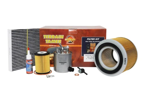 Terrain Tamer Filter Kit suitable for Nissan Patrol GU ZD30 Turbo Diesel 2007 on