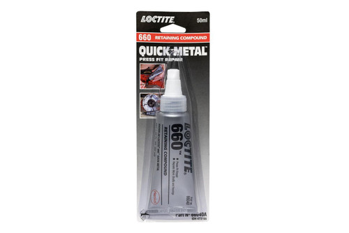 Loctite 660 Retaining Compound 50ml suitable for press fit repairs - 66040