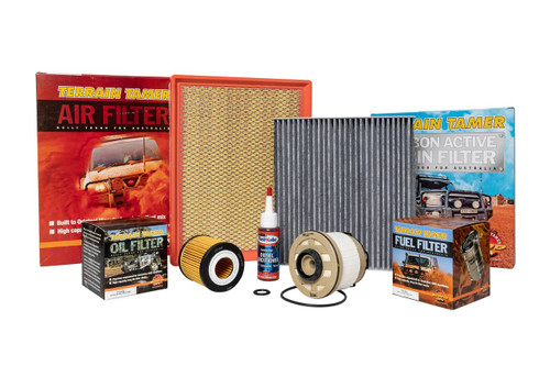 Terrain Tamer Filter Kit suitable for Ford Ranger PX and Everest UA P4AT P5AT