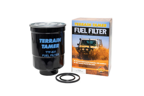 Terrain Tamer Fuel Filter suitable for Landcruiser 70 Series & Prado 120 150 250 1KD 1GD Pajero BT50