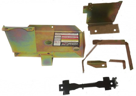 Piranha Heavy Duty Battery Tray suitable for Landcruiser VDJ200 2015-16 1VD-FTV