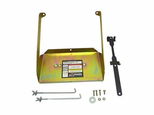 Piranha Battery Tray Kit suitable for Nissan Patrol GQ 1988 to 1997