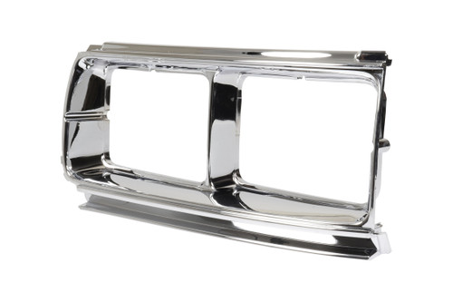 Left Headlight Headlamp Rim suitable for Landcruiser 80 Series Chrome