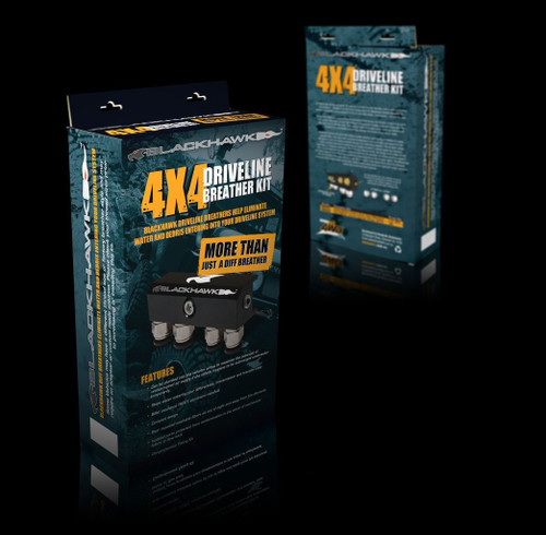 Blackhawk Diff Breather Kit - Driveline Breather Kit - DB4002