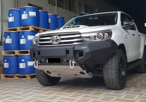Drivetech 4x4 Rival Alloy Bumper Bull Bar suitable for Hilux GUN126 2015 on