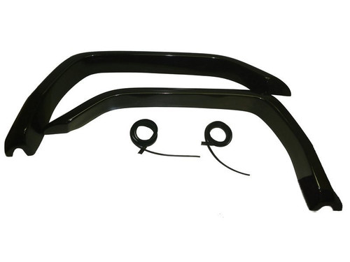 FRP Front Fibreglass Flare Kit Black suitable for 70 75 78 79 Series 11-1984 to 12-2006 only