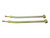 Terrafirma Cranked Rear Radius Arms suitable for Discovery 1 Defender TF509