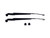 Genuine Wiper Arms & Covers Pair suitable for Landcruiser 75 78 79 Series FZJ HZJ HDJ 05-1993 to 06