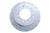 Terrain Tamer Rear Disc Brake Rotor Slotted & Dimpled suitable for Prado 150 FJ Cruiser & Fortuner