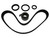 Timing Belt Kit suitable for Mazda B2500 and Ford Courier PD PE 2.5L Diesel FM2020T