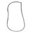 Front Door Seal Rubber Set Right Left suitable for Landcruiser 75 78 79 Series