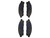 Bendix Front Brake Pads suitable for Mitsubishi ML MN MR MQ Triton PB Challenger - DB17744WD