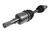 GSP Left or Right CV Joint and Axle suitable for RG Colorado Nut type 07-2016 to 06-2020 - CVS.H318