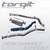 Torqit 3.5" DPF Back Exhaust Twin L/R Exit suitable for Landcruiser VDJ79 Single Cab 8/2016 on