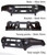 Drivetech 4x4 Rival Alloy Bumper Bull Bar suitable for Hilux KUN26