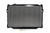 Jayrad Radiator Assembly  Aluminum Plastic suitable for Landcruiser 80 Series Auto 1990 to 1997