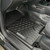 Mudtamer Front Floor Mats suitable for Nissan Navara NP300 Manual 2014 On & Auto 2017 On - MTNIS01F