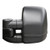 Clearview Next Gen Towing Mirrors suitable for Triton Pajero Sport 2015 Onwards - Powerfold - Black