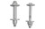 Roadsafe 4WD Lower Control Arm Bolt Kit suitable for Landcruiser Prado 150 Series 08-2009 on CBK1500