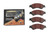 Terrain Tamer Front Brake Pads suitable for Mazda BT50 2011-2020 & Ford Ranger PX 2011 on - DB2074F