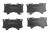 Terrain Tamer Front Brake Pads suitable for Landcruiser 300 Series FJA300 3.3 Ltr 6 Cyl V6 Diesel