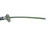 Genuine Right Rear Handbrake Park Brake Cable suitable for Hilux KUN26 06-2009 to 03-2015 runout