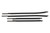 Genuine Outer Weatherstrip Kit suitable for Hilux N80 GGN120 125 GUN125 126 135 136 Dual Cab 05-2015