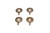 Handbrake Shoe Pin Kit suitable for Landcruiser 70 75 78 79 80 105 Series & Prado 95 120 150 Series