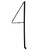 Genuine Right Front Quarter Vent Window Frame suitable for Landcruiser 70 Series 1984 onwards