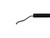 Genuine Right Front Door Lock Rod & Knob in Grey suitable for Landcruiser 70 75 78 79 Series -2012