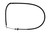 Genuine Front Hand Brake Cable Park suitable for Hilux LN147 LN152 RZN149 RZN154 2WD 08-1997 to 2005
