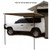 Darche Eclipse Slimline Awning 2m x 2.5m with Pegs and Guy Ropes and a Manual