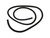 Rear Tail Door Seal Rubber suitable for LR Series 3 & Defender